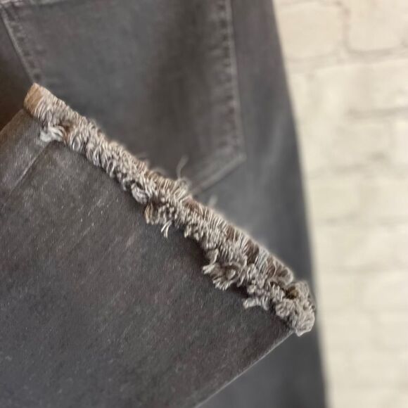 Veronica Beard Carly Kick Flare High Rise Jeans Dark  Gray size 31 - Picture 8 of 13